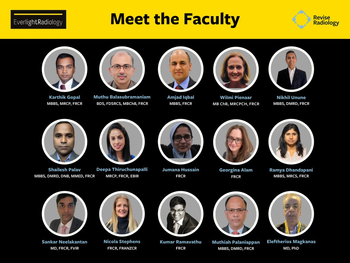 FRCR Faculty