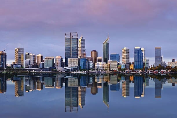 perth cityscape landing page