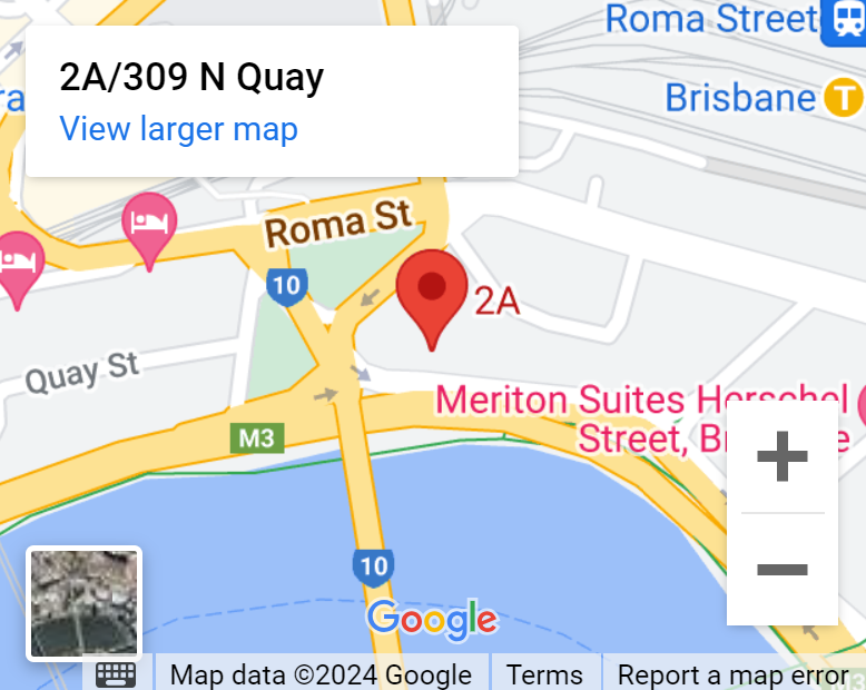office map brisbane